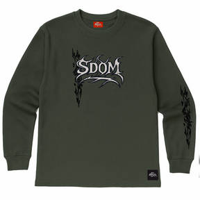 FOREST WAFFLE LONG SLEEVE SHIRT