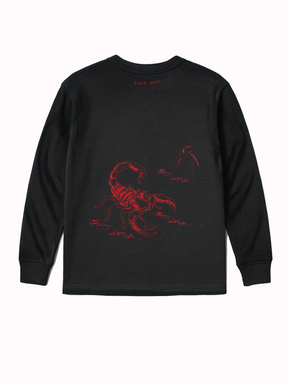 LINES WAFFLE LONG SLEEVE SHIRT