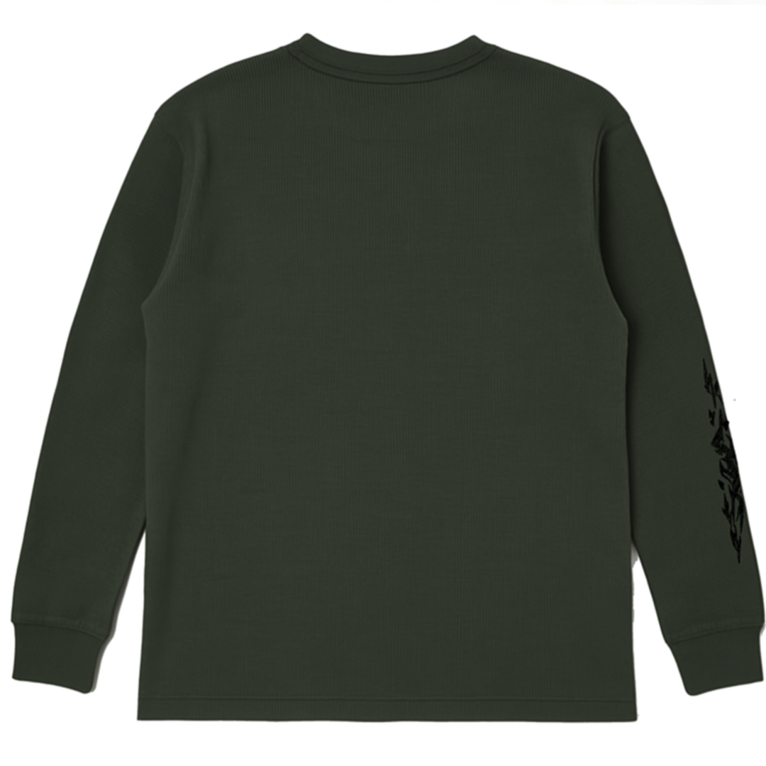 FOREST WAFFLE LONG SLEEVE SHIRT