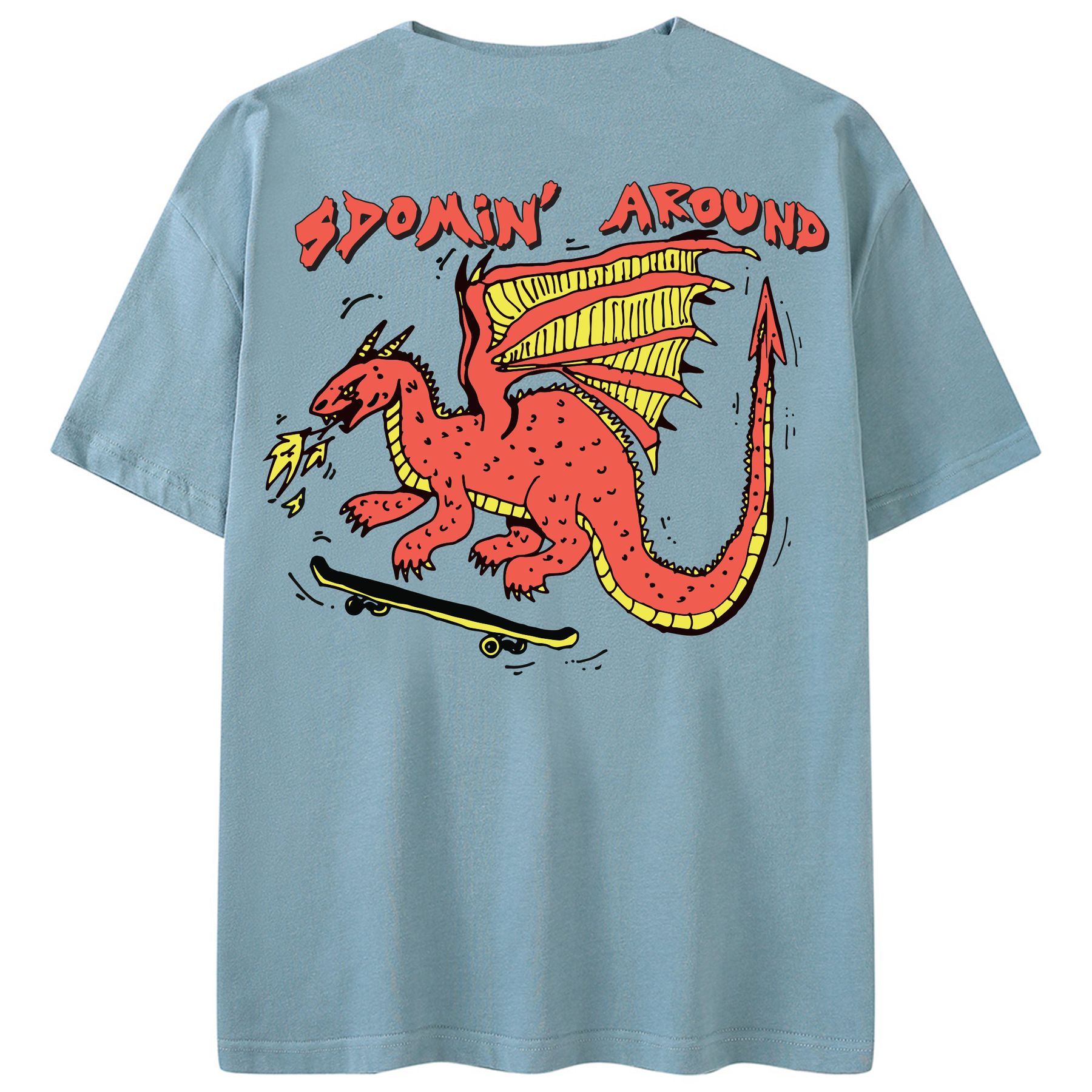 Skater Dragon tee