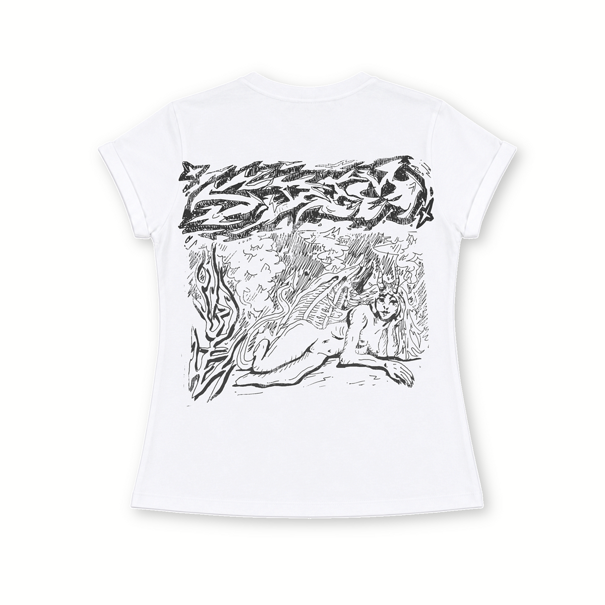 Lines Baby Tee
