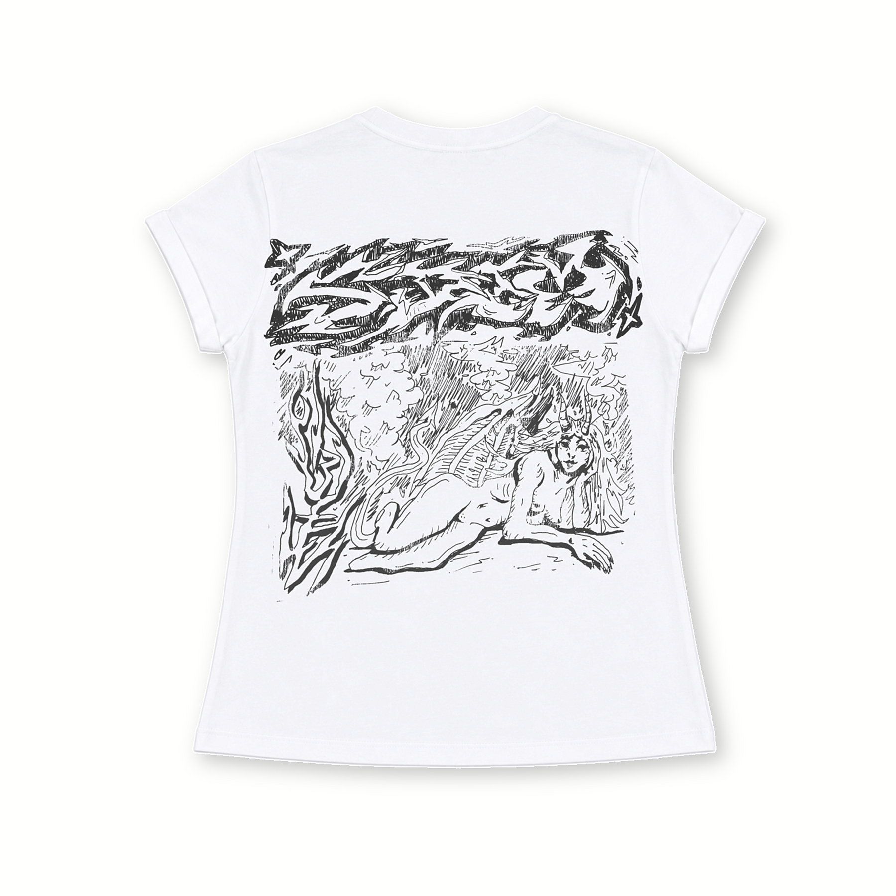 Lines Baby Tee