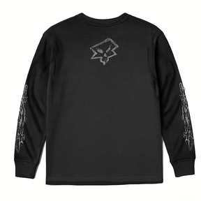 LINES WAFFLE LONG SLEEVE SHIRT