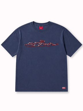 Sketches Blue Tee