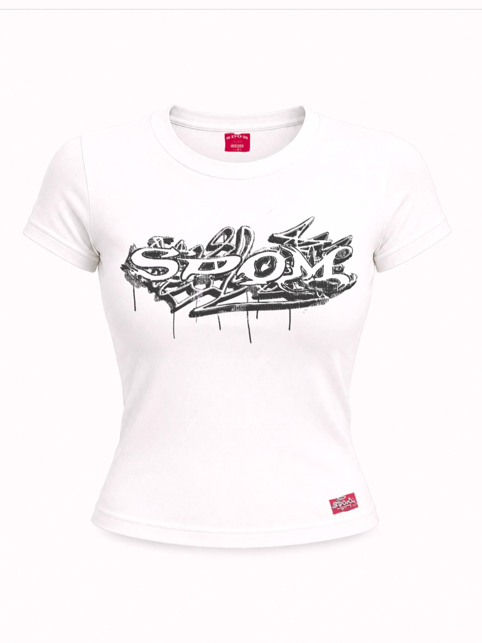 Lines Baby Tee