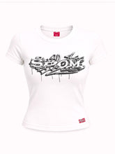 Lines Baby Tee