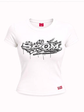 Lines Baby Tee