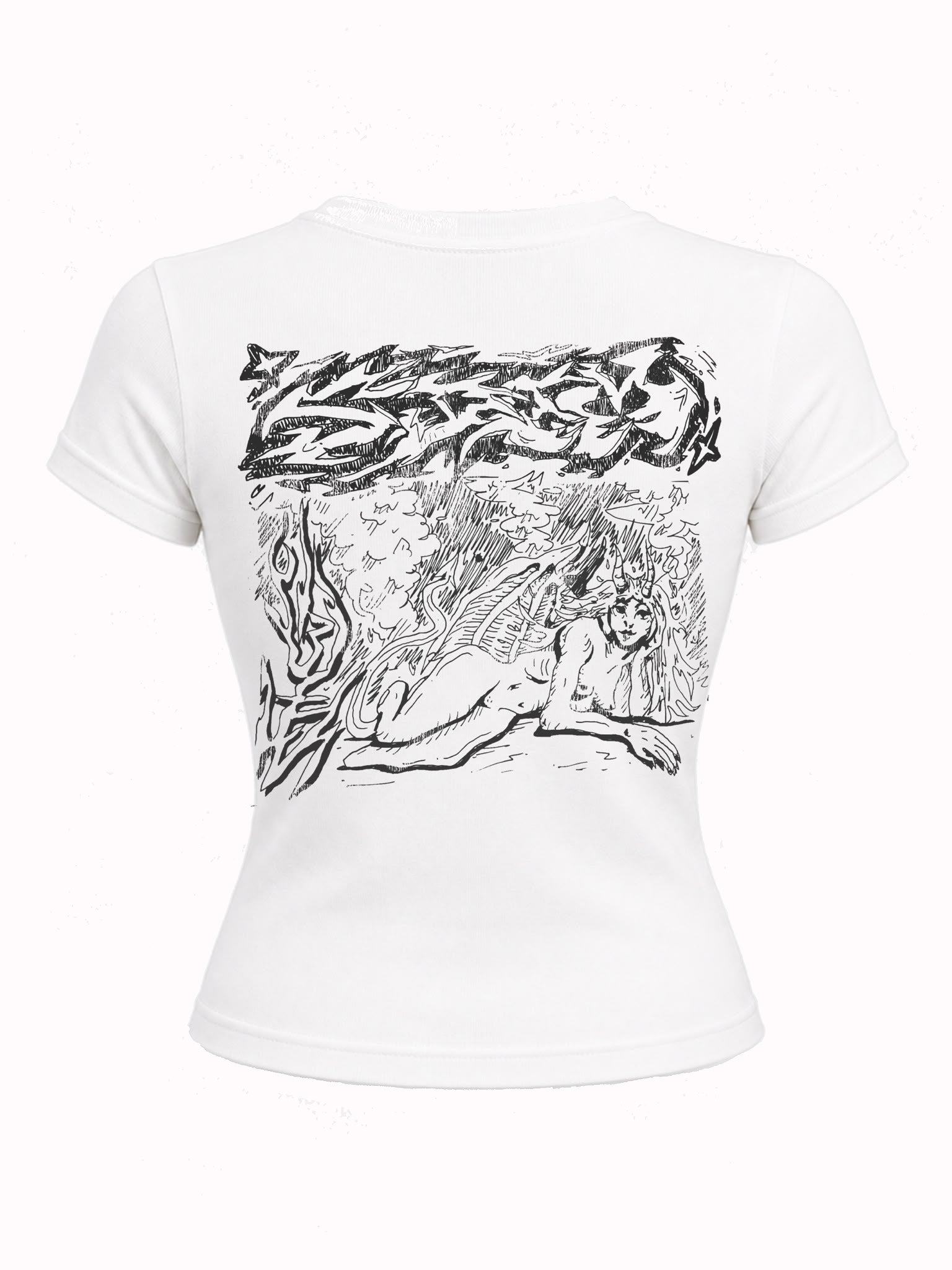 Lines Baby Tee